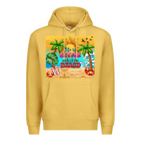 Antique Gold life is better with at the beach Premium Hoodie - TumblerDesignByShophia