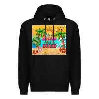 Black life is better with at the beach Premium Hoodie - TumblerDesignByShophia