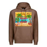 Chestnut life is better with at the beach Premium Hoodie - TumblerDesignByShophia