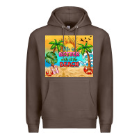Coffee life is better with at the beach Premium Hoodie - TumblerDesignByShophia