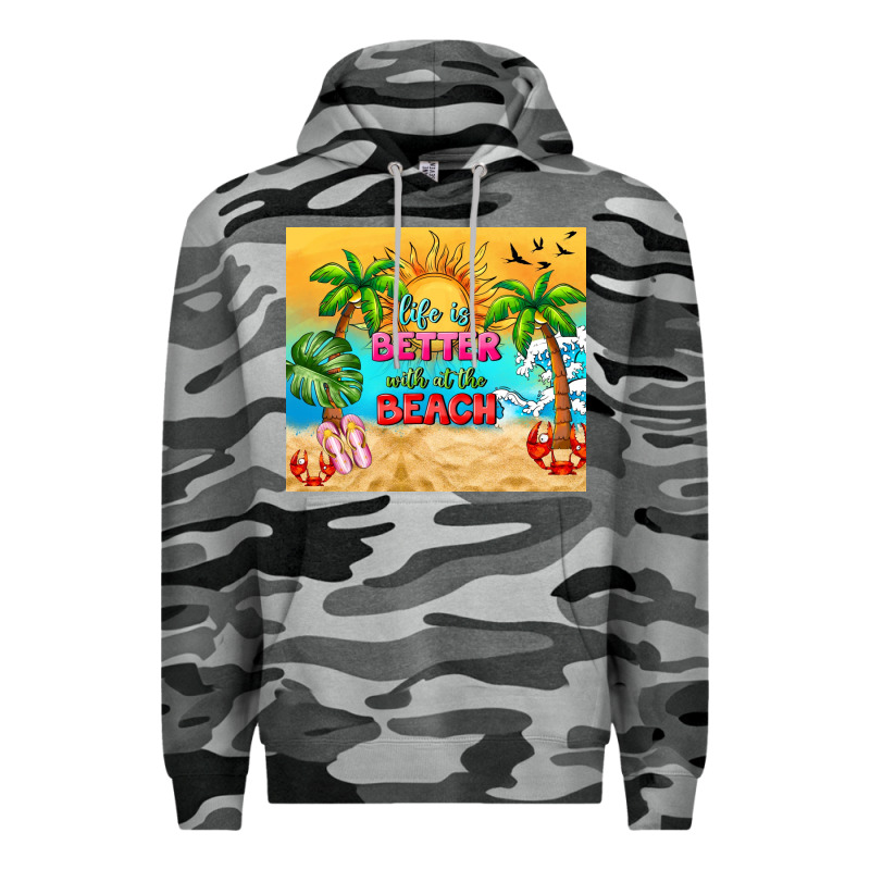 Life Is Better With At The Beach Premium Hoodie by TumblerDesignByShophia | Teevron