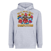 Heather Grey Relax We All Crazy It's Not Competition Heavyweight Hoodie - texasbilliewilder