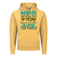 Vintage Mustard get more tattoos Vintage Hoodie - NancyCooperArtShop