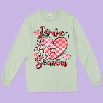 Love Season Long Sleeve Tee Designed By Maliassmallbusiness