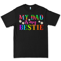 Black my dad is my bestie Premium Tee - HRA Design Shop