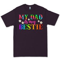 Plum my dad is my bestie Premium Tee - HRA Design Shop