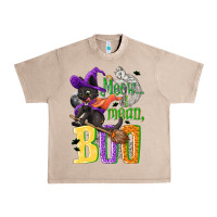 French Oak Meow i mean, boo Halloween Urban Heavy Tee - NancyCooperArtShop