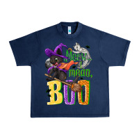 Navy Meow i mean, boo Halloween Urban Heavy Tee - NancyCooperArtShop