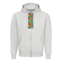 Dove Grey fall gnomes pen wrap 2 Zipper Hoodie - Artiststas