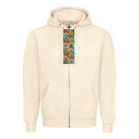 Sandshell fall gnomes pen wrap 2 Zipper Hoodie - Artiststas