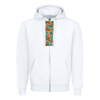 White fall gnomes pen wrap 2 Zipper Hoodie - Artiststas