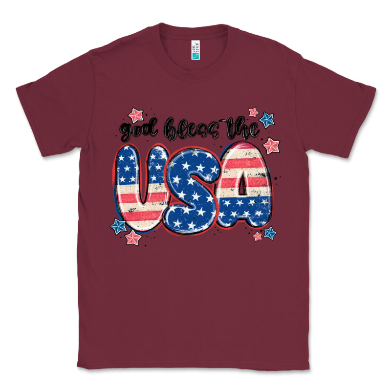 God Bless America Classic Tee by MaliasSmallBusiness | Teevron