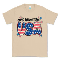 Mushroom god bless america Classic Tee - MaliasSmallBusiness