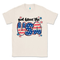 Natural god bless america Classic Tee - MaliasSmallBusiness