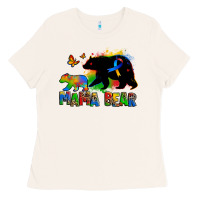 Bone mama bear autism Ladies Tee - Zillion Design Studio