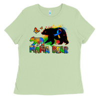 Matcha mama bear autism Ladies Tee - Zillion Design Studio