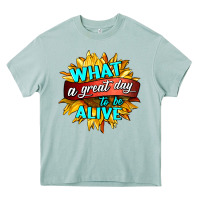 Arona what a great day to be alive Heavy Core Tee - HRA Design Shop
