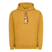 Pigment Peanut Butter Bunny Easter Urban Hoodie - OliviaCreatesArt