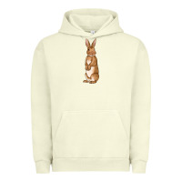 Pigment Pistachio Bunny Easter Urban Hoodie - OliviaCreatesArt
