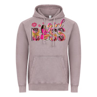 Vintage Zinc girl boss afro black woman Vintage Hoodie - NancyCooperArtShop