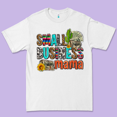 Small Business Mama Premium Tee Designed By Adodesignshop