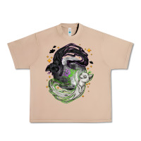 Burro Magical cats ghost with moon Halloween Urban Heavy Tee - NancyCooperArtShop