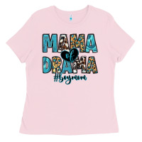 Mama Of Drama Boy Mom Ladies Tee | Teevron