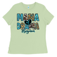 Matcha mama of drama boy mom Ladies Tee - Zillion Design Studio