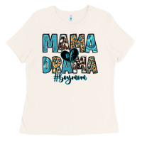 Bone mama of drama boy mom Ladies Tee - Zillion Design Studio