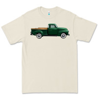 Bone western green truck right side view 1 Premium Tee - FaDigitalArtStudio