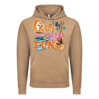 Vintage Coffee girls just wanna have fun Vintage Hoodie - NancyCooperArtShop