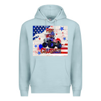 Blue Mist firework crusher 4th of july Premium Hoodie - TumblerDesignByShophia