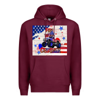 Burgundy firework crusher 4th of july Premium Hoodie - TumblerDesignByShophia