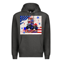 Charcoal Heather firework crusher 4th of july Premium Hoodie - TumblerDesignByShophia