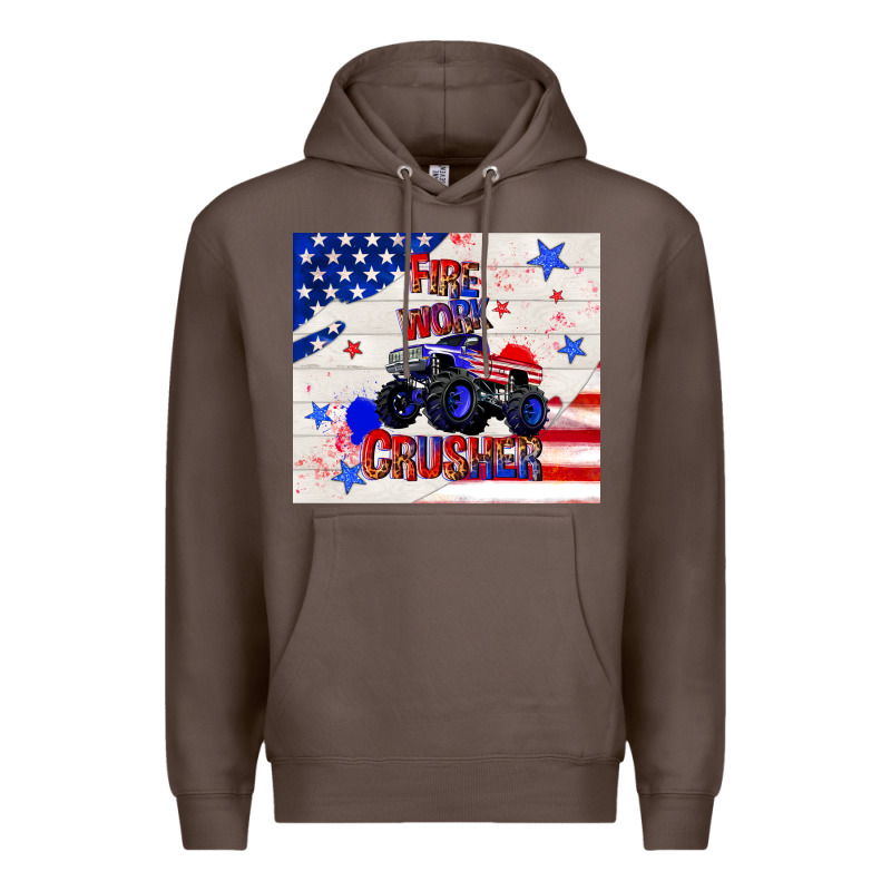 Firework Crusher 4th Of July Premium Hoodie by TumblerDesignByShophia | Teevron
