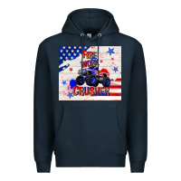 Navy firework crusher 4th of july Premium Hoodie - TumblerDesignByShophia