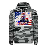 Slate Camo firework crusher 4th of july Premium Hoodie - TumblerDesignByShophia