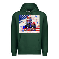 Sports Green firework crusher 4th of july Premium Hoodie - TumblerDesignByShophia