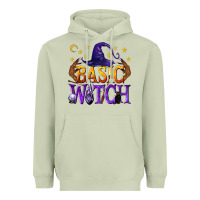Matcha Basic Witch Heavyweight Hoodie - texasbilliewilder