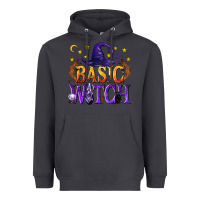 Smoke Basic Witch Heavyweight Hoodie - texasbilliewilder