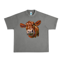 Tornado red angus face Urban Heavy Tee - LillyAllenDesigns