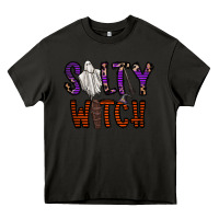 Asphalt Salty Witch Heavy Core Tee - CowhideDigitalArt