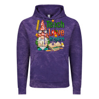 Cloud Purple gnome teach love inspire Vintage Hoodie - NancyCooperArtShop