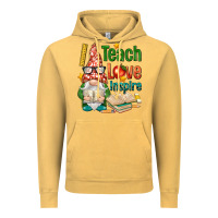 Vintage Mustard gnome teach love inspire Vintage Hoodie - NancyCooperArtShop