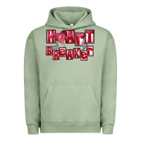 Pigment Oil Green Heart breaker Valentine's Day Urban Hoodie - FaDigitalArtStudio