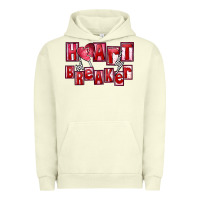 Pigment Pistachio Heart breaker Valentine's Day Urban Hoodie - FaDigitalArtStudio