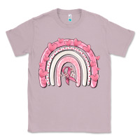 Lilac breast cancer  rainbow Classic Tee - MaliasSmallBusiness
