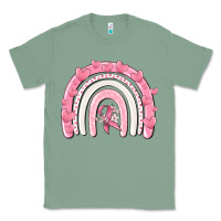 Sage breast cancer  rainbow Classic Tee - MaliasSmallBusiness