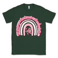 Sports Green breast cancer  rainbow Classic Tee - MaliasSmallBusiness