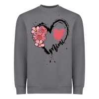 Storm mimi flower heart Heavyweight Sweatshirt - MaliasSmallBusiness